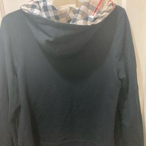 Burberry Brit XL Women’s Black zip up hoodie